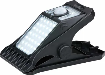 Immagine prodotto di Grundig luci solari da giardino clip luci da giardino solari con rilevatore di movimento - luce da giardino con luce bianca fredda - 3 diverse modalità di illuminazione - illuminazione esterna a LED durata della batteria 6-8 ore
