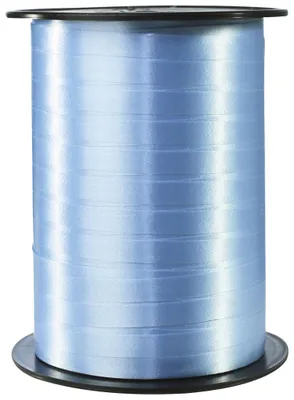 Image de Ruban cadeau lisse 7mmx500m bleu ciel
