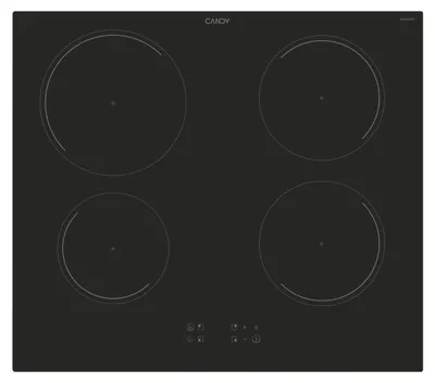 Obrázok produktu pre Candy Idea CITT642C/E1, Čierna, Vstavaný, 60 cm, Indukčná varná doska so zónami, Sklokeramická, 4 zone(s)