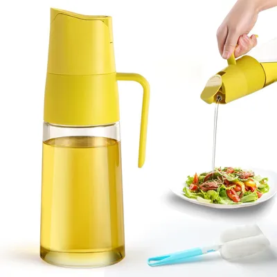 Produktbild von Öldosierer Spender für Olivenöl Essig Glas 600 ml Flasche Zerstäuber