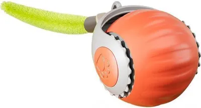 Produktbild von Katzenspielzeuge, Automatischer Katzenball mit Schwanz – USB aufladbar, Interaktives Spielzeug, 2 Geschwindigkeiten