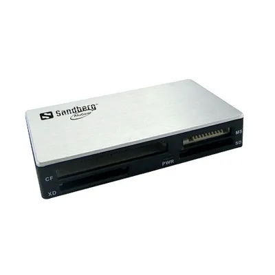 Produktbild von SANDBERG USB 3.0 Multi Card Reader SD XD MS CF MMC T-Flash Micro SD M2 50 cm USB 3.0 Kabel im Lieferumfang