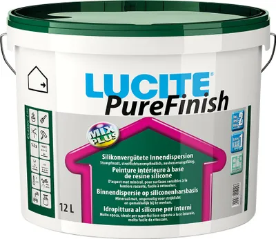 Produktbild von Lucite PureFinish, weiss, 5l