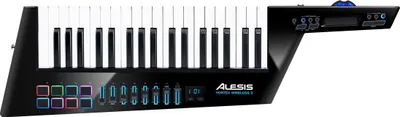 Zdjęcie produktu dla Alesis VORTEX WIRELESS 2, 37 klaw., Przyciski, Czujnik, Czarny, Czarny, Wielobarwny, USB