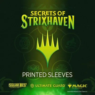 Immagine prodotto di Buste protettive Ultimate Guard Art per Magic: The Gathering "Secrets of Strixhaven" - Mitica bianca (illustrazione alternativa)