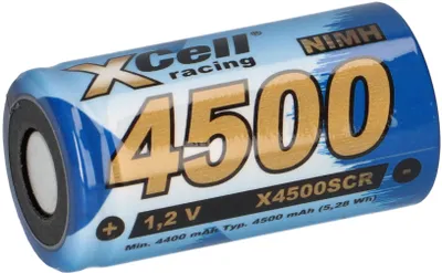 Obrázok produktu pre Dobíjacia batéria XCell Sub-C 1,2 V / 4500 mAh X4500SCR s vysokým prúdom