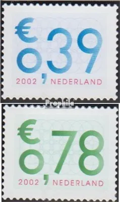 Produktbild von Briefmarken Niederlande 2002 Mi 2024-2025 (kompl.Ausg.) postfrisch Freimarken
