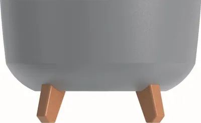 Immagine prodotto di Vaso da fiori su piedini grigio Gracia Low 30 cm
