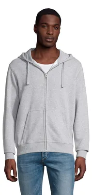 Produktbild von SOLS - "Spike" Kapuzenpullover Mit Reißverschluss für Herren LT1867 (XL) (Grau meliert)