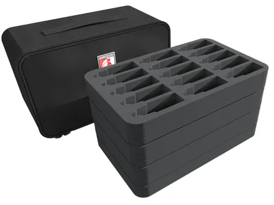 Produktbild von Feldherr MINI PLUS Tasche für Farbfläschchen + Pinsel + Zubehör