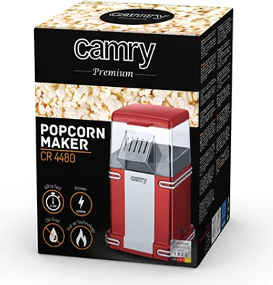 Obrázek produktu pro Camry Premium CR 4480, Červená, Bílá, 2,5 min, 1200 W, Type E/F (CEE 7/7), 1 kusů