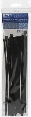 Imagen del producto de Abrazaderas para cables EDM, 4.8 x 250 mm, 25 unidades, color . Color: . Talla única