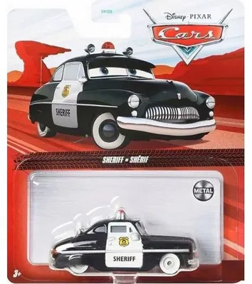 Image de Vehicule cars police - sheriff - voiture miniature - mattel - flm15