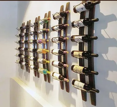 Produktbild von Famanu Weinregal freistehend mit Glashaltern - für Küche und Bar