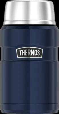 Produktbild von THERMOS STAINLESS KING FOOD JAR 0,71 l Thermobecher midnight blue polished | HAN 4001256071 | EAN 5010576927873