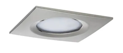 Productafbeelding van Paulmann LED Einbauleuchte Set Premium eckig Aluminium IP44 6,8W 633lm warmweiß 2700K DIMMBAR