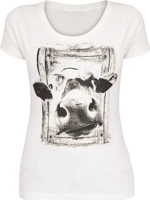 Produktbild von T-Shirt XAVIRA mit klassischem Rundhalsausschnitt und schlichtem Design