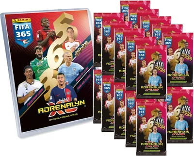 Produktbild von Panini FIFA 365 - 2024 Adrenalyn XL - 1 Starter + 20 Booster