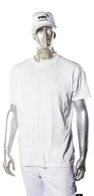 Produktbild von Kurzarm T-Shirt weiß Kurzarm T-Shirt weiß | M | St.
