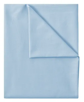 Produktbild von Bettlaken Betttuch 100% Baumwolle ohne Gummizug, 180x275 cm, Hell blau