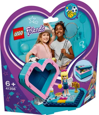 Produktbild von LEGO® Friends Stephanies Herzbox, 41356