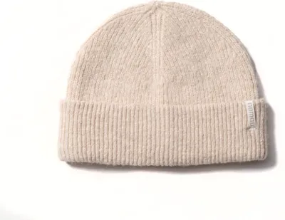Produktbild von NOMAD® Turoa Wollmütze Beige Wärmend Einheitsgröße Rippenstrick Wollmischung