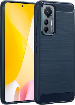 Immagine prodotto di imoshion Cover posteriore spazzolata Xiaomi 12 Lite - Blu scuro