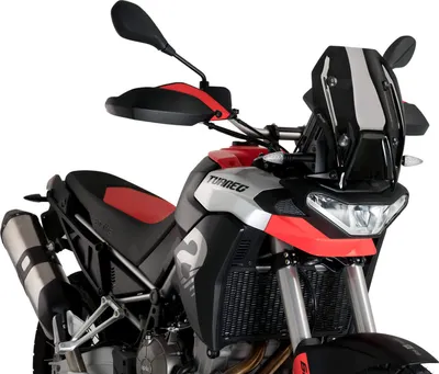 Obrázek produktu pro PUIG sportovní displej černý 365x280mm pro Aprilia tuareg
