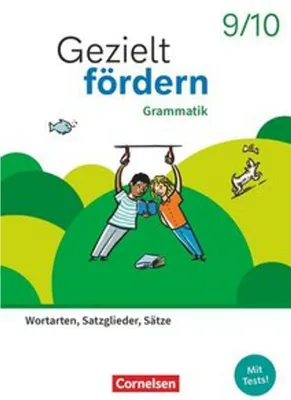 Immagine prodotto di Gezielt fördern 9./10. Schuljahr - Lern- und Übungshefte Deutsch 2025 - Grammatik - Wortarten, Satzglieder, Sätze - Thematisches Arbeitsheft