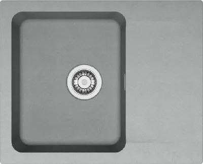 Produktbild von Franke Orion - Tectonite Spülbecken OID 611-62, 620x500 mm, grau 114.0395.160