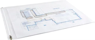 Produktbild von Planschutztasche Planschutzhülle für Baupläne Bauplanhülle DIN A3 320 x 440 mm