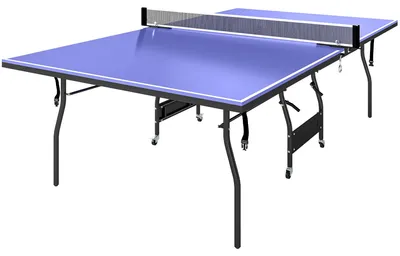 Produktbild von Tischtennisplatte klappbar Standard Tischtennistisch inklusive Tischtennisnetz 3 Bälle 12mm Tischplatte