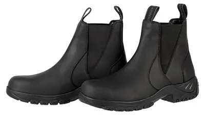 Zdjęcie produktu dla Buty ochronne Harry’s Horse z podeszwą ze stali i skórzanym cholewką, kolor czarny, rozmiar 39