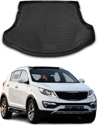 Image de OMAC Tapis De Coffre pour KIA Sportage 2010-2015 en caoutchouc Noir