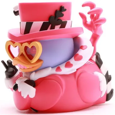 Produktbild von TUBBZ Badeente Hazbin Hotel Valentino Boxed Edition Vinyl 10 cm