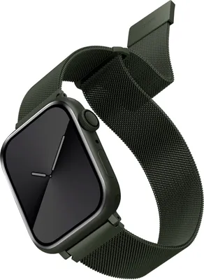Produktbild von UNIQ Dante Edelstahlarmband für Apple Watch Grün