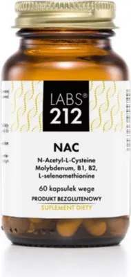 Produktbild von Labs212 Nac N-Acetyl-L-Cystein 300 mg (60 Kapseln) BI9404