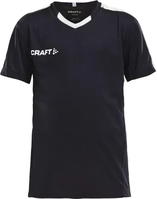 Produktbild von Craft Progress Contrast Trikot Kurzarm Kinder - Schwarz / Weiß