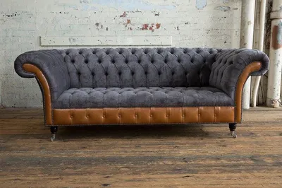 Obrázek produktu pro Ledersofa Sofa Couch Polster Sofas Couchen Chesterfield Möbel