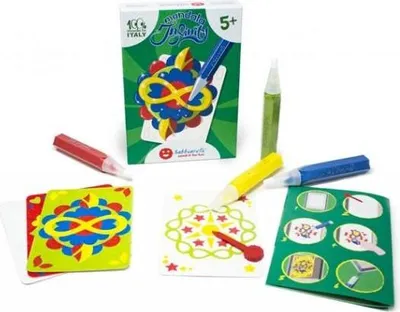 Produktbild von Sabbiarelli Sandmalerei-Set Mandalas kreatives Bastelset für Kinder