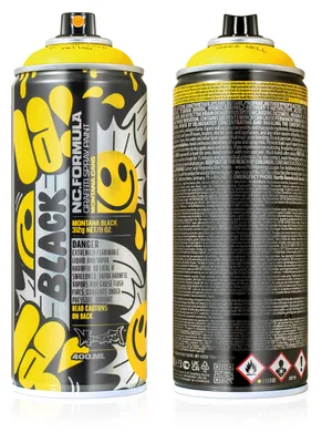 Produktbild von Sprühlack | Montana BLACK | Artist Edition | LAIA | Kicking Yellow | 400ml