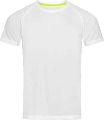 Obrázok produktu pre Stedman ST8410 | Active 140 Raglánové športové tričko + Active-Dry - farba: biela - veľkosť: XL