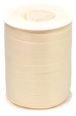 Produktbild von Geschenkband Ringelband 10mm x 250m Rolle Creme