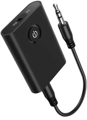 Produktbild von 2 in 1 Bluetooth 5.3 Sender Empfänger Wireless Audio Transmitter Adapter 3.5mm für Computer-TV-Lautsprecher geeignet,Kabeladapter