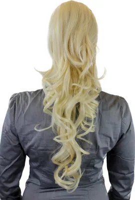 Produktbild von WIG ME UP Haarteil, lockig, hellblond WK08-88