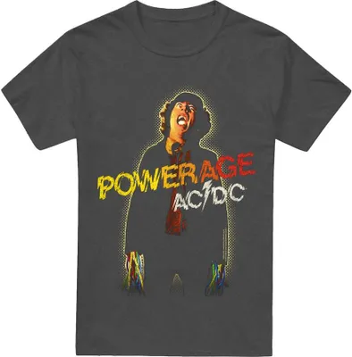 Produktbild von AC/DC - "Powerage" T-Shirt für Herren/Damen Uni TV17399 (L) (Holzkohle)