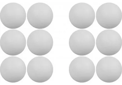 Productafbeelding van Lion - Tafeltennisballen (verpakking van 12 stuks) CS730 (universele maat) (wit)