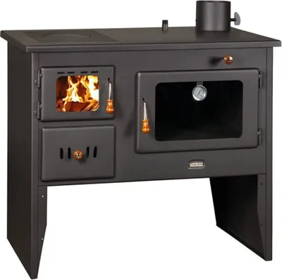 Produktbild von EEK A Wasserführender Küchenofen PRITY W12 1P41 mit XL-Backofen – 16kW