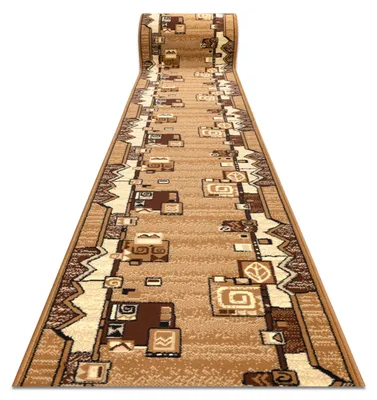 Image de TAPIS DE COULOIR BCF MORAD SZLACZEK vieil or 60 cm jaune 60x380 cm