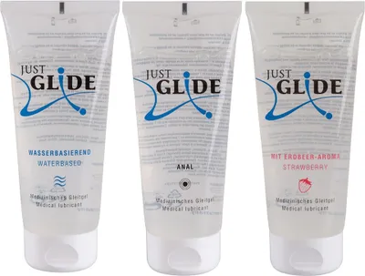 Produktbild von Just Glide 200ml Schmiermittel 3 Einheiten Durchsichtig  Durchsichtig One Size